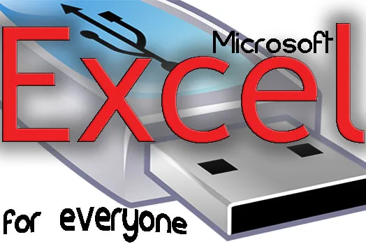 Excel Learning Media including video tutorials on USB